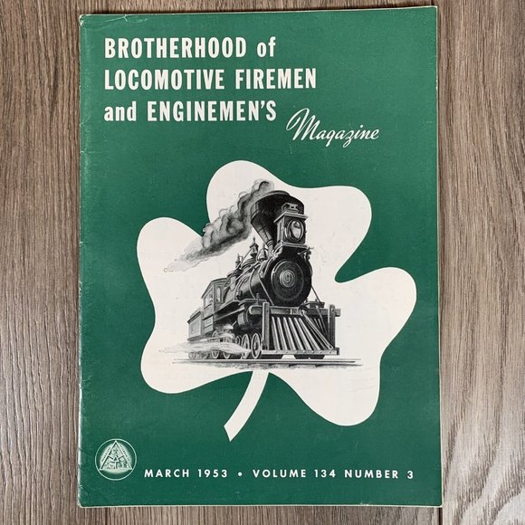 Brotherhood of Locomotive Firemen and Enginemen's Magazine Lot of 3 Mar-May - Picture 2 of 7